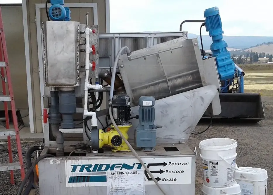 Sludge Screw Press MD 131 - Trident TNZ